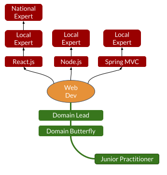 Fictive Java Expert career profile